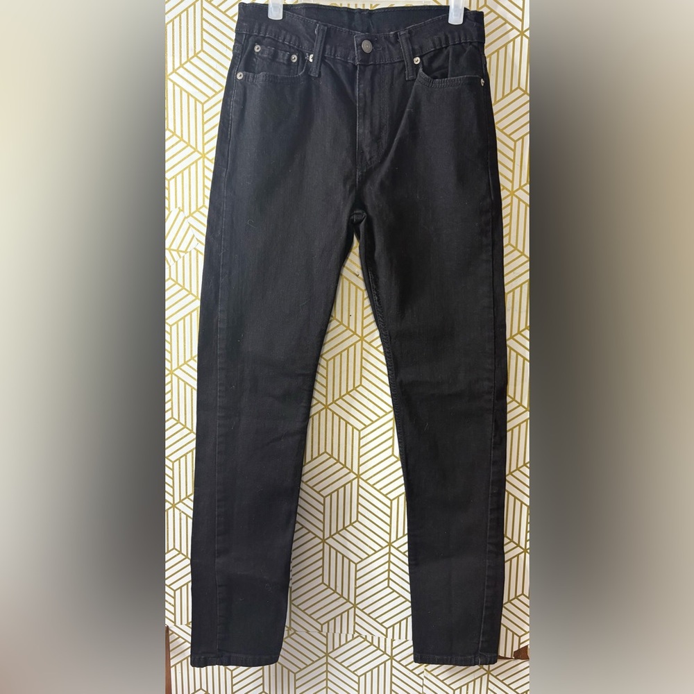 Vintage Levi's Men's 510 Black Jeans W29 L32